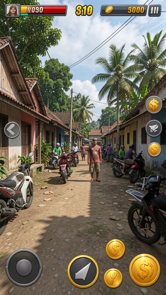 Tangkapan layar menunjukkan antarmuka pengguna yang sederhana dan intuitif.