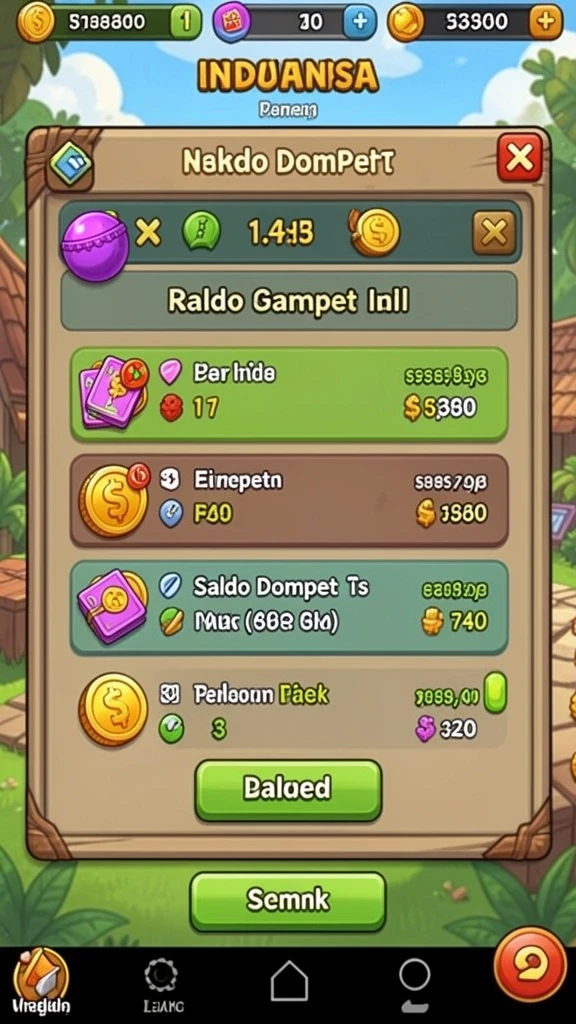 Level permainan yang penuh tantangan di 9SL.