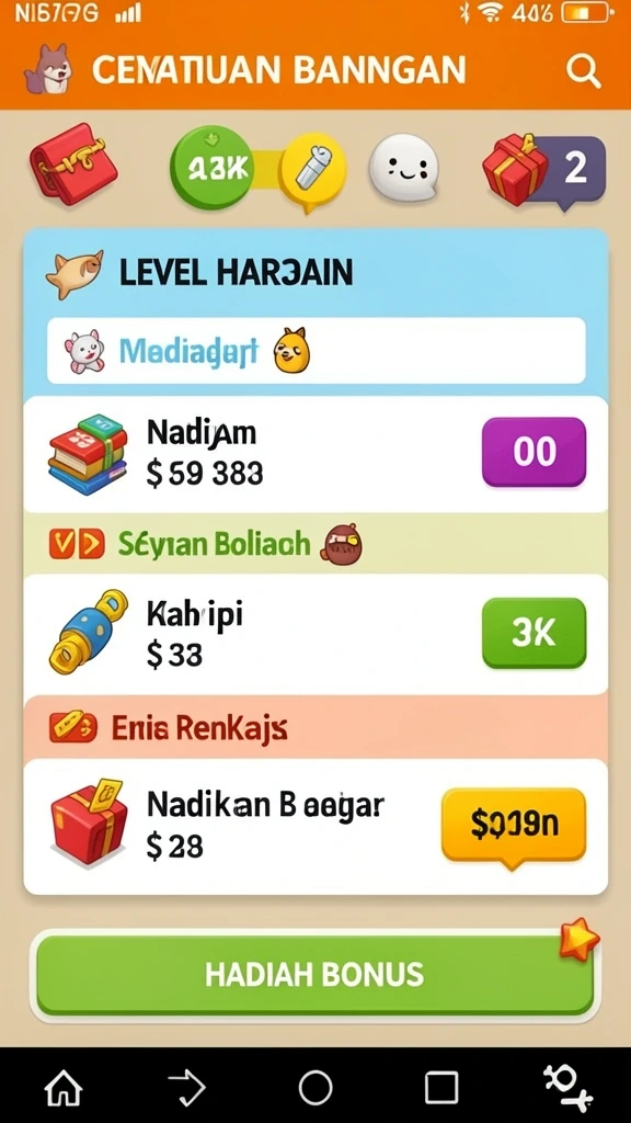 Mode multiplayer yang penuh tantangan.