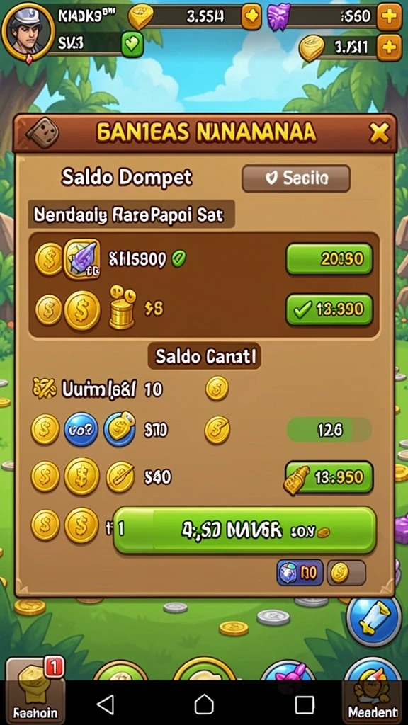 Screenshot menampilkan karakter utama di level awal.