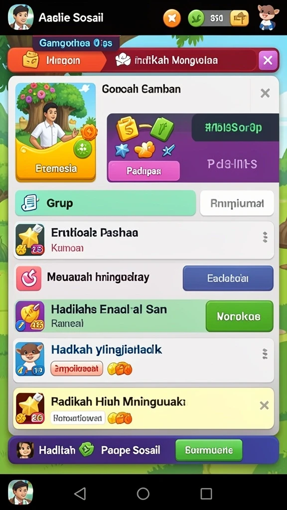 Komunitas aktif yang mendukung permainan yang lebih menyenangkan.