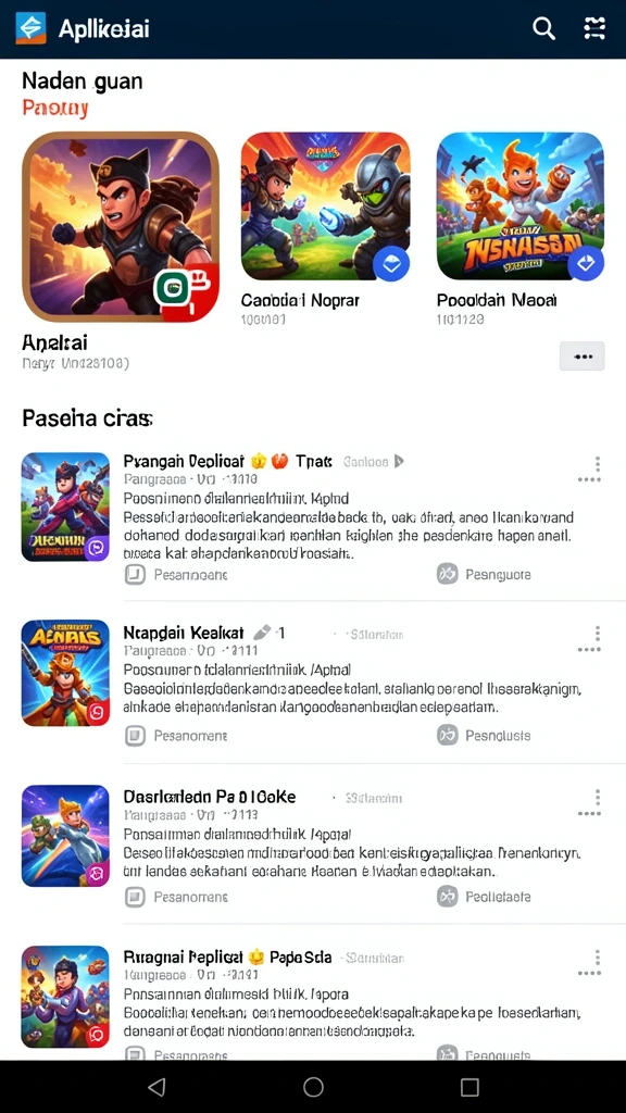 Tampilan antarmuka yang menarik dan mudah digunakan.