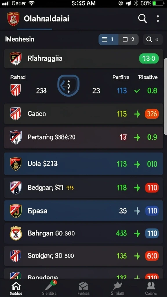 Screenshot pertama menunjukkan antarmuka utama DAYA4D yang menarik.