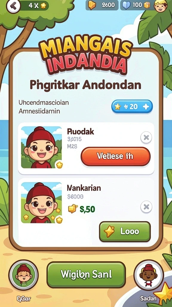Ilustrasi permainan slot yang menarik dan penuh warna.