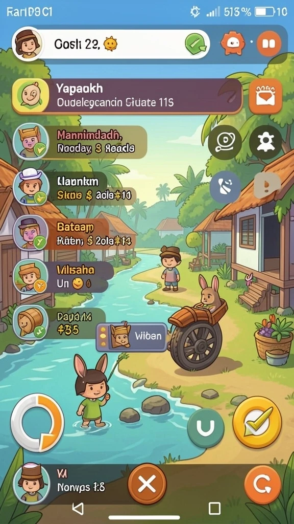 Variasi karakter yang mengesankan dan unik.