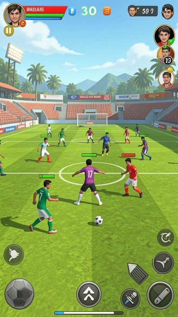 Level-level menantang yang membuat pemain betah bermain.