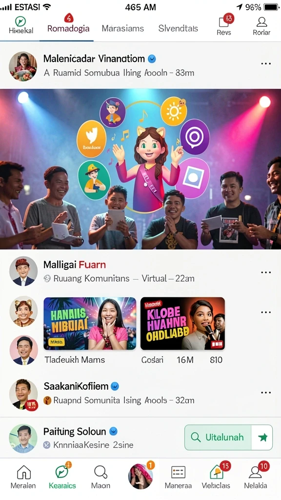 Fitur multiplayer untuk berkompetisi dengan teman.