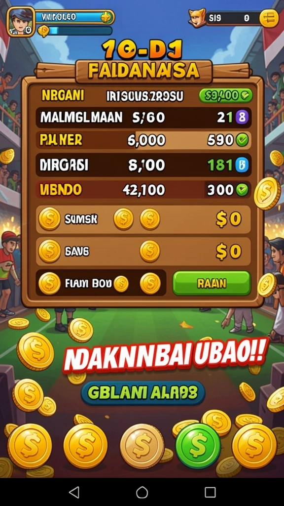 Grafis yang memikat dan penuh warna.