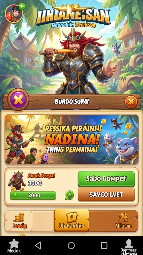 Fitur bonus harian yang menguntungkan.