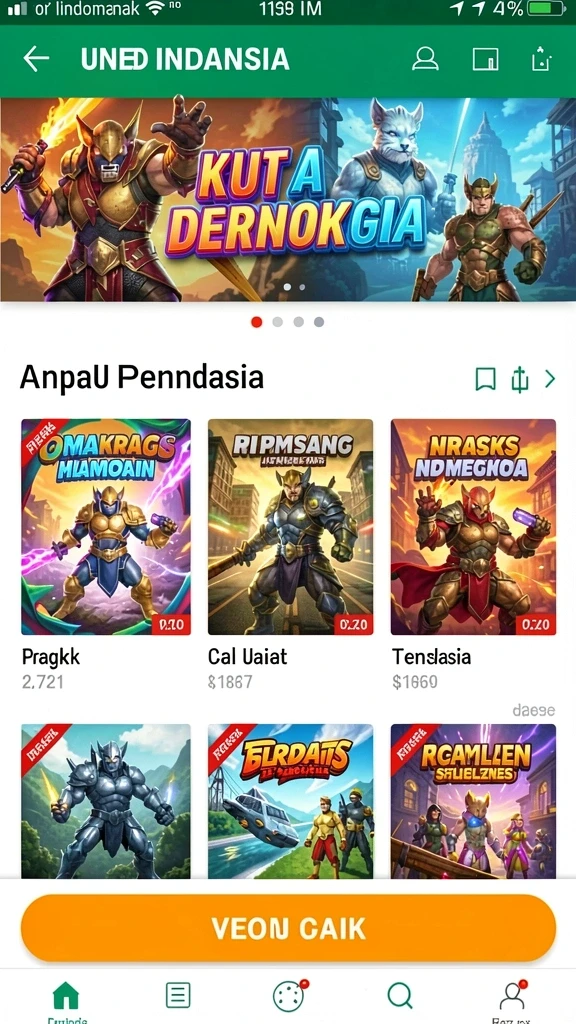 Tampilan antarmuka HPTOTO yang menarik dan user-friendly.