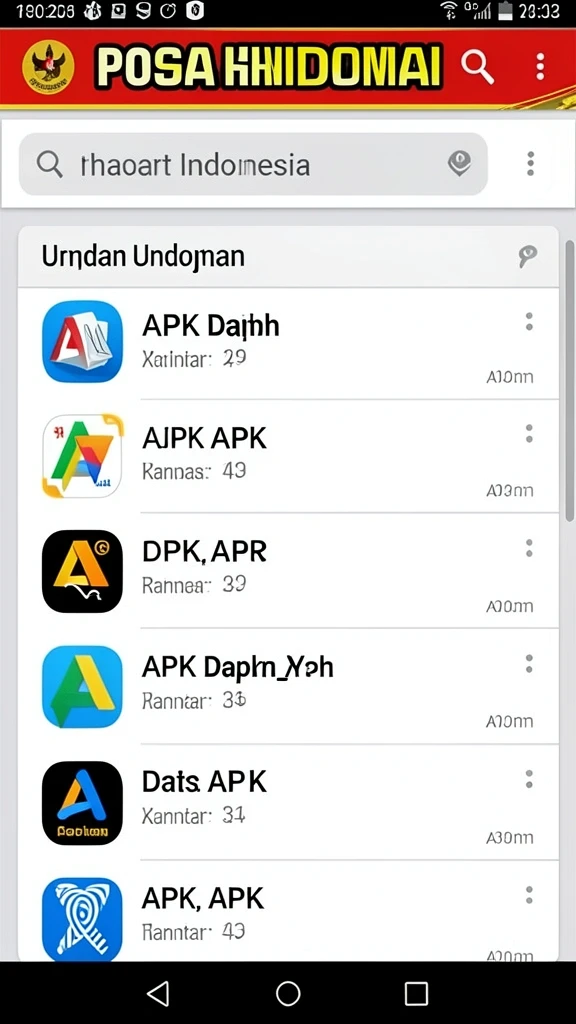 Tampilan antarmuka yang sederhana dan menarik.