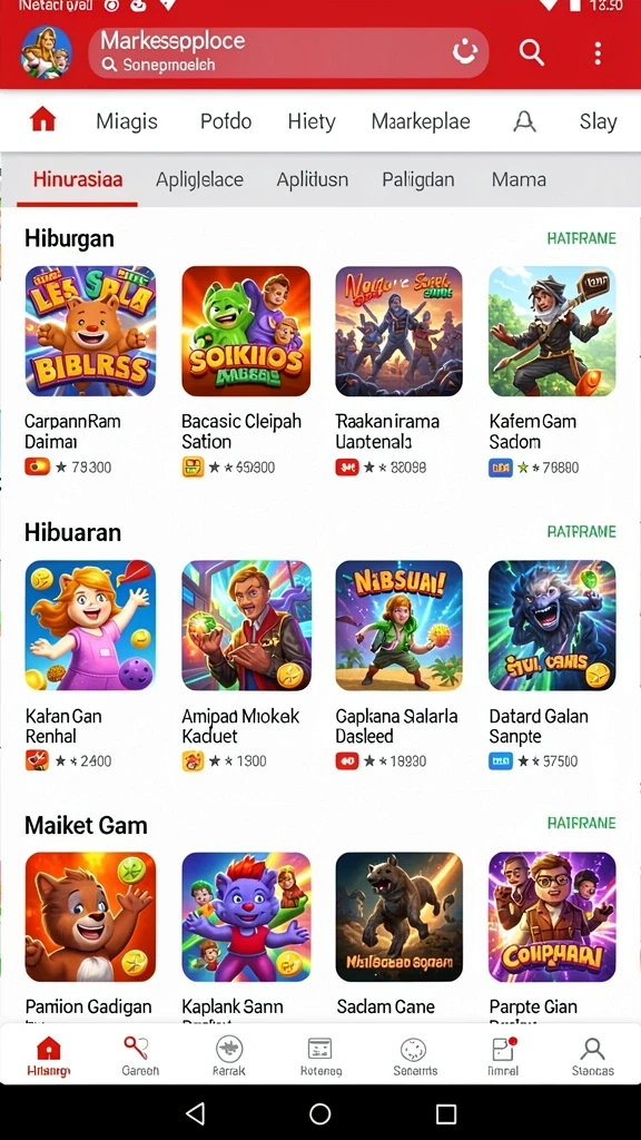 Berbagai karakter menarik untuk dipilih.