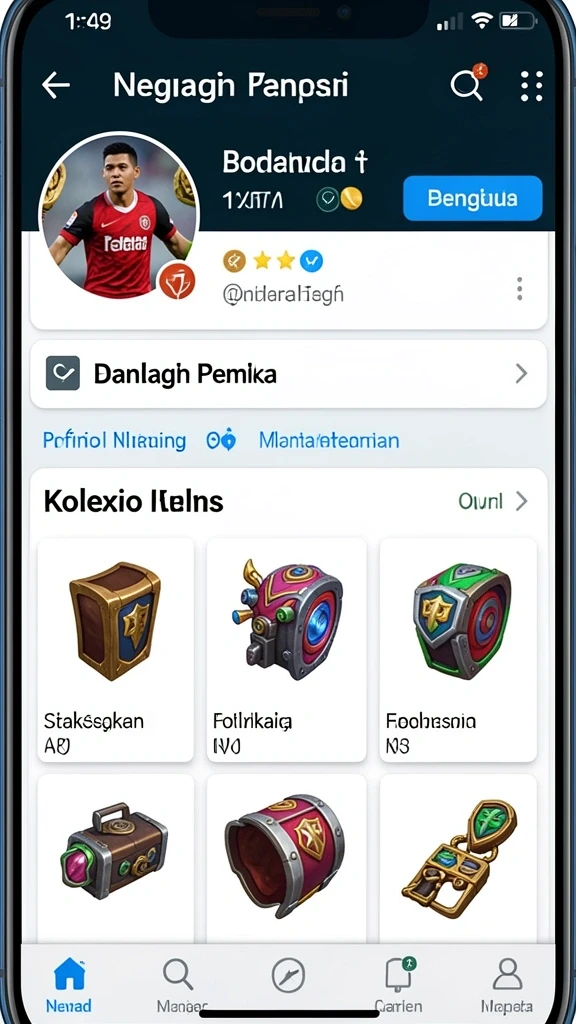 Tampilan antarmuka yang mudah digunakan.