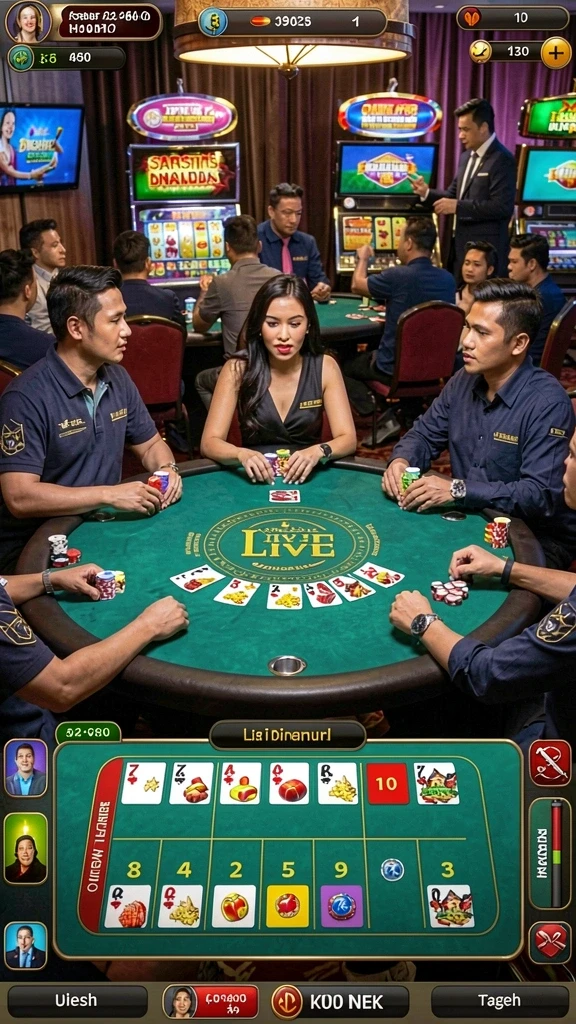 Beragam pilihan permainan yang tersedia.