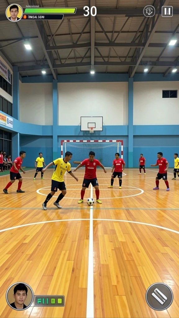 Tampilan antarmuka utama yang menarik.
