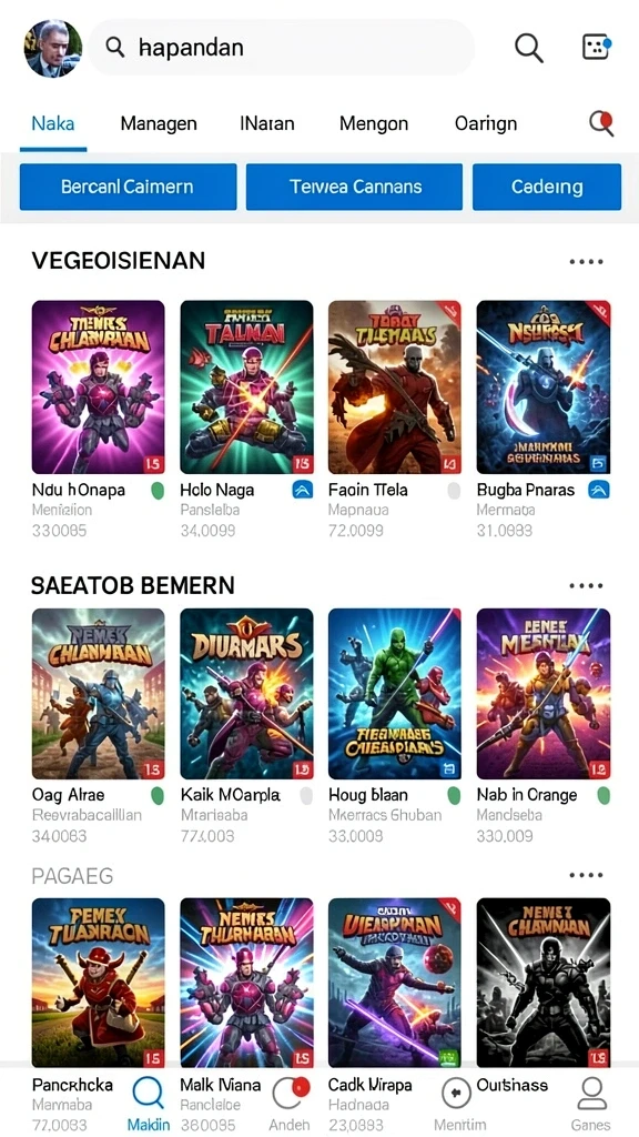 Hadiah menarik untuk para pemain beruntung.