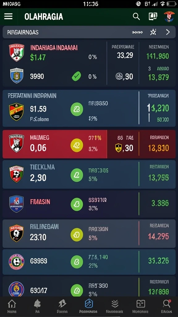 Statistik permainan yang membantu pemain dalam memilih angka.