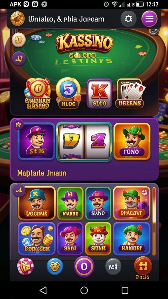 Tampilan antarmuka MEGA388 yang modern dan menarik.