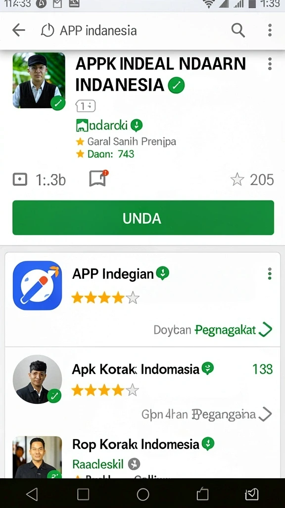Tampilan antarmuka yang user-friendly dan menarik.