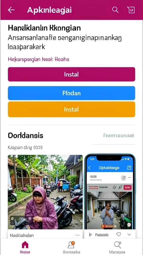 Antarmuka yang ramah pengguna memudahkan navigasi.