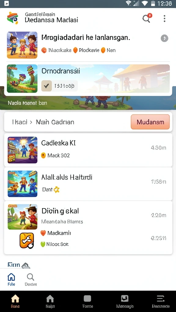 Fitur notifikasi untuk hasil undian real-time.
