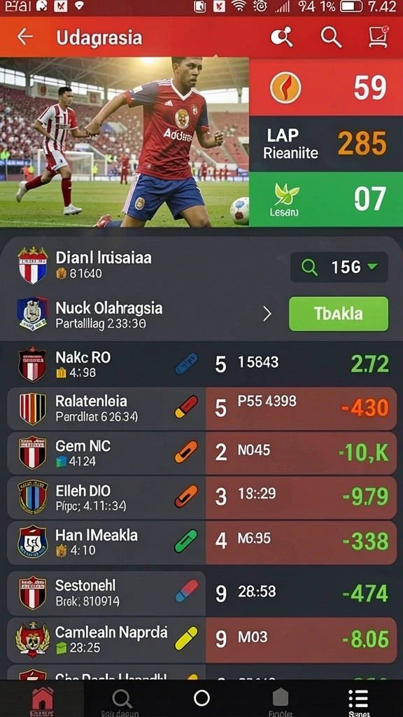 Lingkungan permainan yang menakjubkan dan detail.