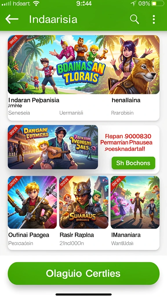 Tampilan antarmuka yang ramah pengguna.