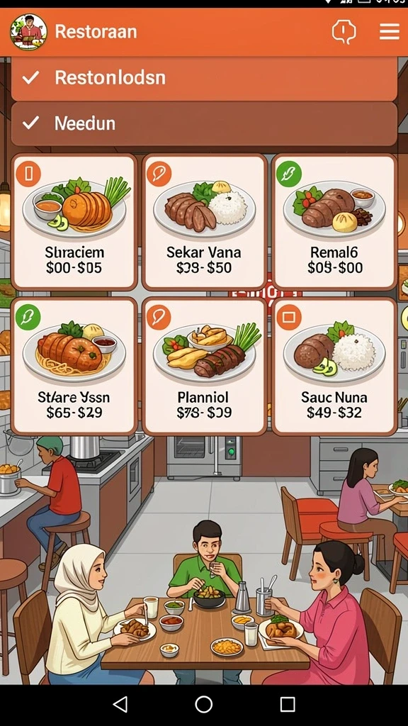 Mode multiplayer yang seru dan kompetitif.