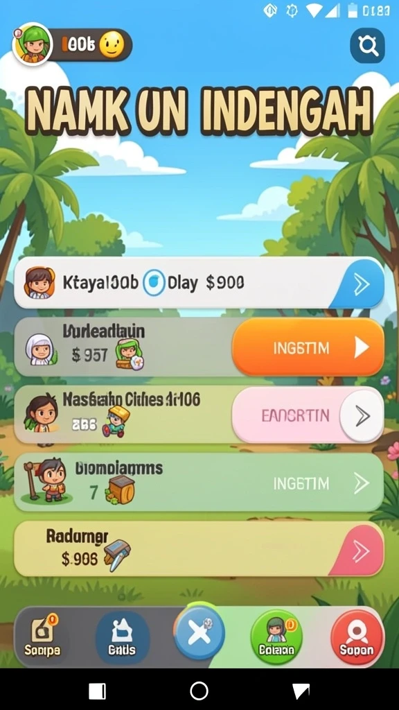 Screenshot memperlihatkan antarmuka permainan yang intuitif.