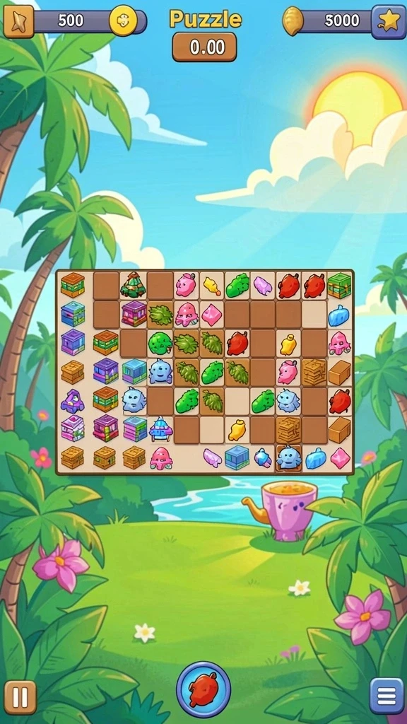 Gameplay yang penuh warna dan keseruan.