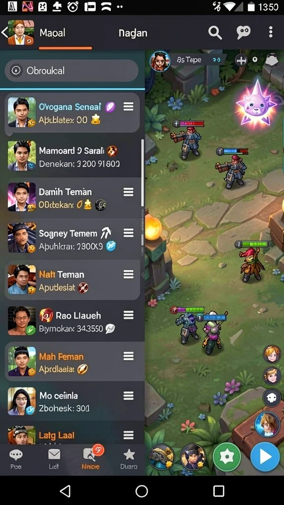 Banyak pilihan permainan menarik untuk dicoba.