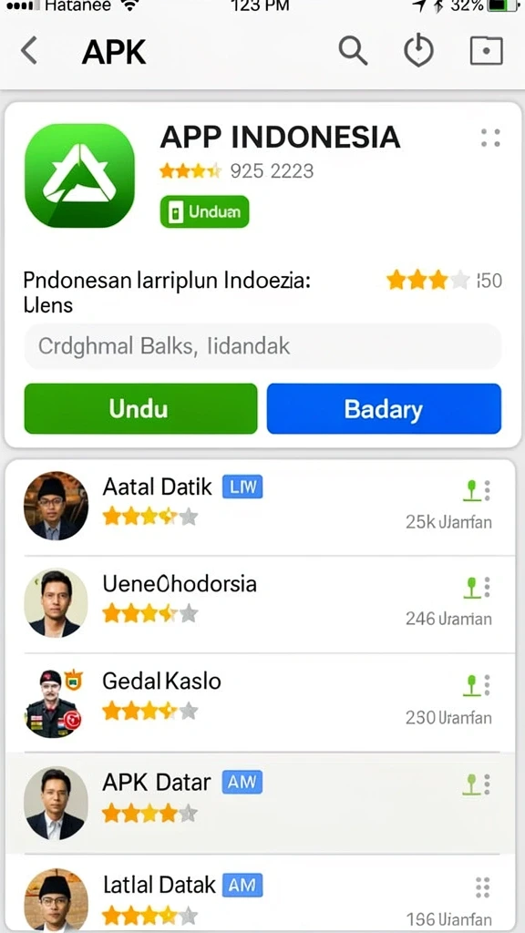 Tampilan antarmuka yang user-friendly dan intuitif.