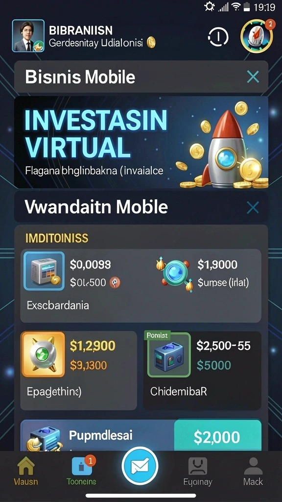 Tampilan dalam game yang menakjubkan dan penuh warna.