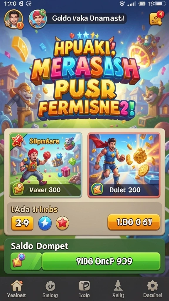 Berbagai pilihan permainan untuk semua jenis pemain.