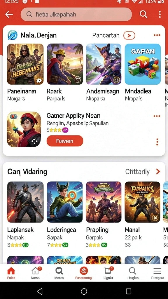 Berbagai pilihan permainan togel yang tersedia.
